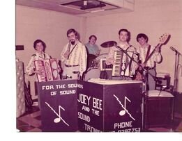 Joe Bergoich OHS 1965 on accordion